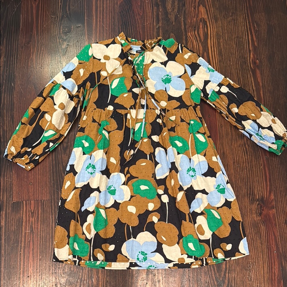 Floral Long Sleeve Dress